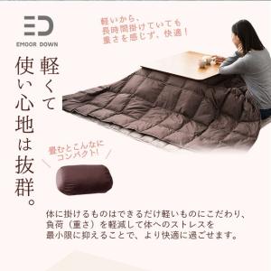 あったか 羽毛こたつ布団 長方形210×250...の詳細画像4