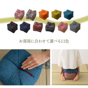 正座クッション 正座椅子 大 日本製 そばがら...の詳細画像1