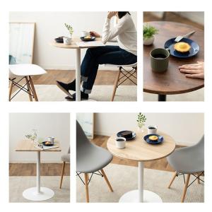 ダイニングテーブル カフェテーブル 1本脚 北...の詳細画像3