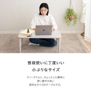 キッズテーブル 折りたたみテーブル 長方形 円...の詳細画像3