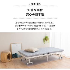 折りたたみベッド用 保護 マット 撥水 クリア...の詳細画像4