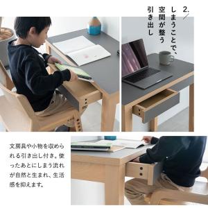 キッズ デスク 幅80cm 引き出し テーブル...の詳細画像4