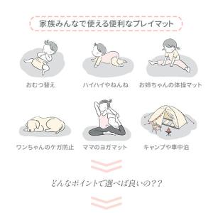 折りたたみ プレイマット 180×80 長方形...の詳細画像4