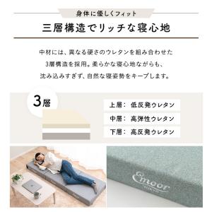 お昼寝 マットレス フロアクッション 幅65 ...の詳細画像4