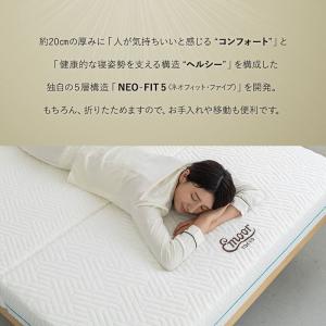 マットレス シングル セミダブル ダブル 三つ...の詳細画像4