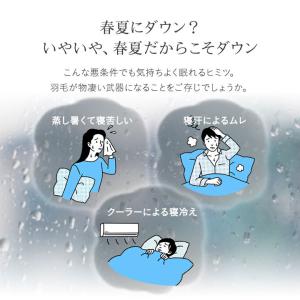 ダウンケット シングル 洗える ウォッシャブル...の詳細画像2