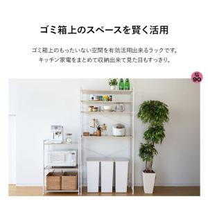 キッチンラック ゴミ箱 レンジ台 幅60 幅9...の詳細画像5