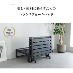 折りたたみ すのこ ベッド シングル 三つ折り...の詳細画像5