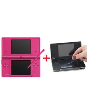 ニンテンドーDSi ピンク本体 ＋　スクリーン保護フィルム｜at-field