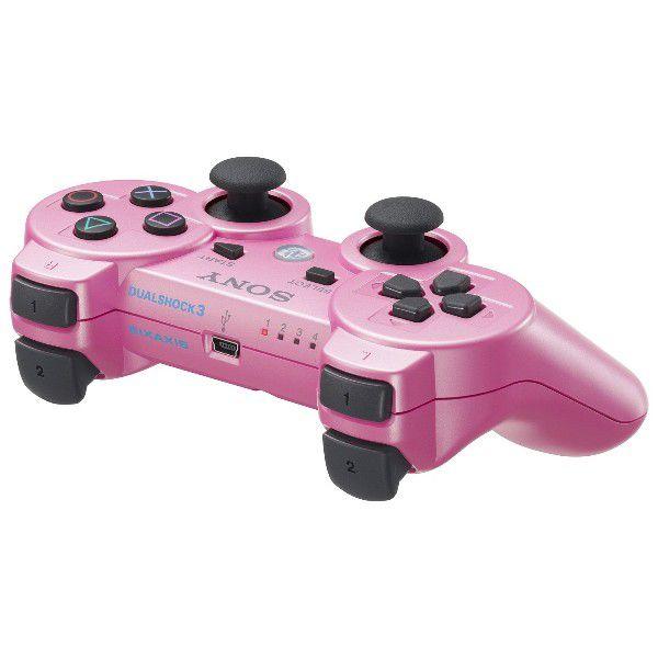 PS3　ワイヤレスコントローラ (DUALSHOCK3)　キャンディ・ピンク