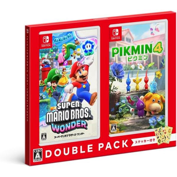 『スーパーマリオブラザーズ ワンダー・ピクミン４』ダブルパック