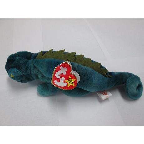 TY ビーニーベイビーズ　BEANIE BABIES Iggy　イグアナ　ぬいぐるみ