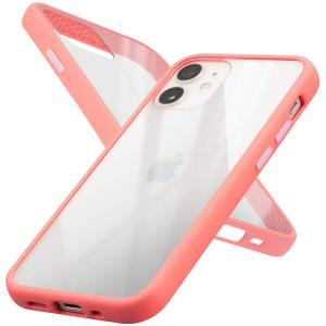 campino iPhone 12 mini ケース アンチショック 耐衝撃 スリム 薄型 レンズ保護 フラミンゴ ピンク｜at-happy
