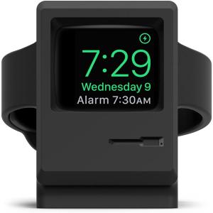 【elago】 Apple Watch 対応 充電 スタンド シリコン 充電ドック アクセサリー ノスタルジック レトロデザイン [ AppleWat｜at-happy