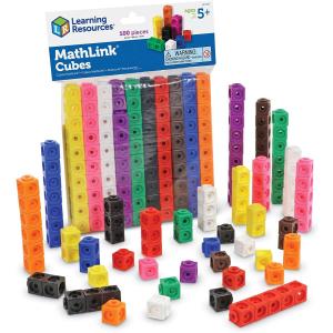 ラーニングリソーシズ Math Linkシリーズ 算数キューブ ブロック 100個入り LER4285 正規品｜at-happy