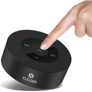【旅行用EVAケース付き - 進化版】XLeader SoundAngel A8 5W 高音質 Bluetooth スピーカー LEDタッチ操作 15｜at-happy