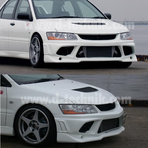 ランサーエボリューション8〜9MR 用 フロントバンパースポイラー CT9A LANCER EVOL...