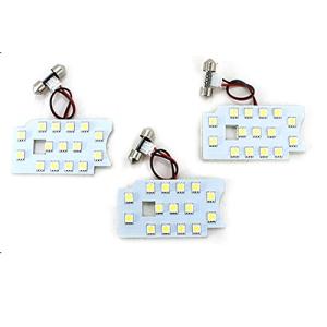 ハイエース 200系 カスタム 6型 LED ルームランプ 3点セット