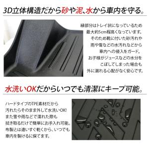 新型 プリウス 60系 ZVW60 3D ラバ...の詳細画像2