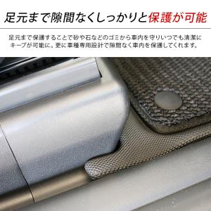 テスラ モデルY フロアマット付き 3D 立体...の詳細画像3