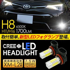 プリウス 30系 LED フォグランプ H8/H11/H16 LEDフォグバルブ 超高性能