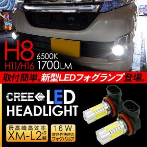 タント LA600 LED フォグランプ H8/H11/H16 LEDフォグバルブ フォグライト 超高性能LEDライト カスタム 電装パーツ｜アットパーツ