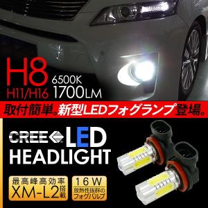 ランドクルーザー 200系 LED フォグランプ H8/H11/H16 LEDフォグバルブ