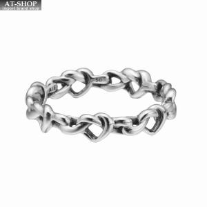 パンドラ リング PANDORA 指輪 Knotted Hearts Ring スターリングシルバー925 レディースアクセサリー 48（日本サイズ約7〜8号）｜at-shop