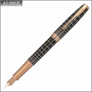 PARKER パーカー 万年筆 ソネット プレミアム ブラウ...