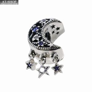 パンドラ チャーム ブレスレット レディース シルバー 月と星 PD-CM