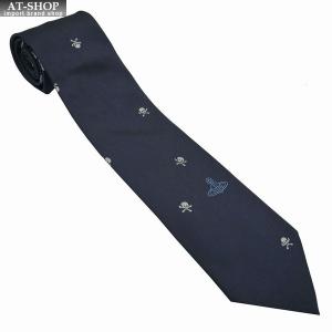 Vivienne Westwood ネクタイ スカル×骨柄1度のみの使用 Vivienne Westwood（ヴィヴィアンウエストウッド） ヴィヴィアン