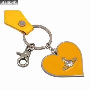 Vivienne Westwood ヴィヴィアン・ウェストウッド キーリング イエロー×シルバー MIRROR HEART GADGET 82030008 E401 YELLOW｜at-shop