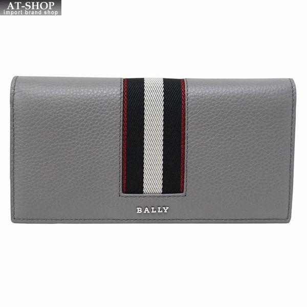 メンズ財布 バリー 財布 二つ折り長財布 BALLY ADRIA DARK MINERAL+PALL...