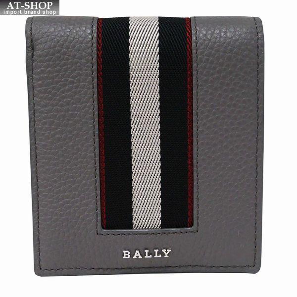 メンズ財布 バリー 財布 二つ折り財布 BALLY ADRIA DARK MINERAL+PALLA...