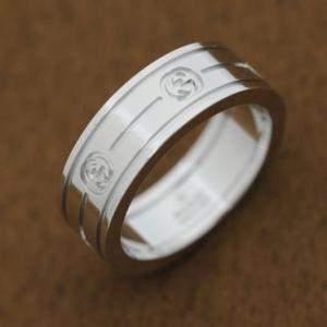グッチ Gucci リング メンズ レディースアクセサリー 指輪 ホワイトゴールド リング J8500 9000 16 Propertyadvisormexico Com
