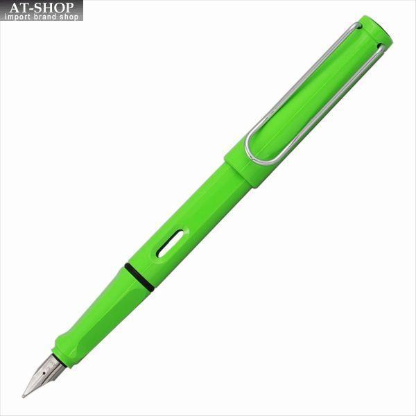 ラミー 万年筆 LAMY サファリ　L13GN グリーン ペン先 M：中字  l13gnm