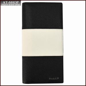 BALLY バリー 財布サイフ 二つ折り長財布 LALIRO BOLD カラー00 BLACK 6205510 ブラック｜at-shop