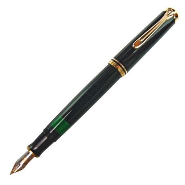 Pelikan ペリカン 万年筆 スーベレーン M400 ブラック ペン先 F:細字