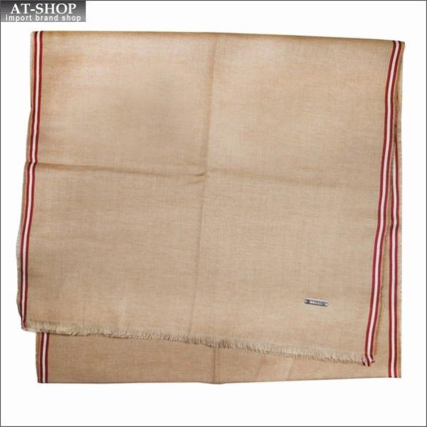 BALLY バリー マフラー M7D043F-6217203 ブラウン