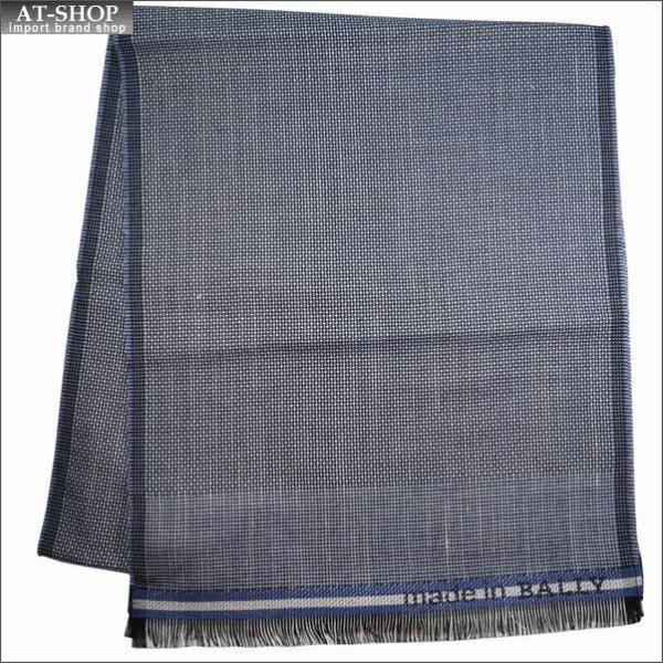 BALLY バリー マフラー M7LD311F-6217221 ネイビー