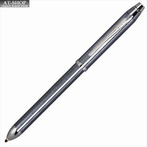 クロス ボールペン CROSS テックスリー NAT0090-14ST フロスティスティール （ボールペン黒＋赤＋シャープペンシル0.5mm）