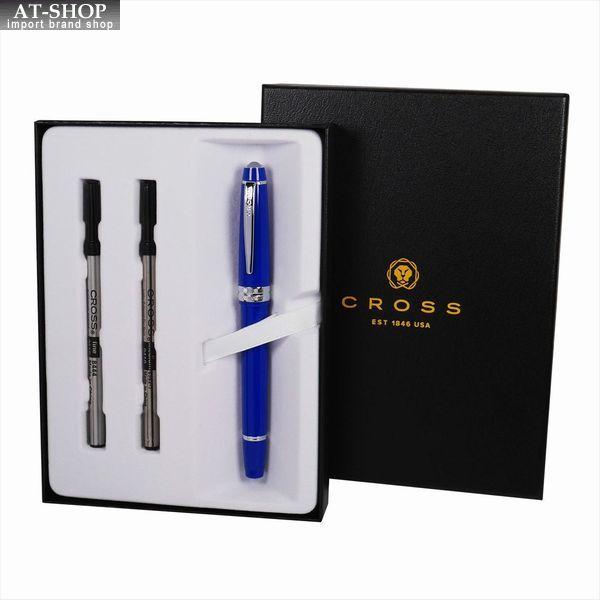 クロス ボールペン CROSS ベイリー ライト ＮAT0745-4-1-SET ブルー  専用ギフ...
