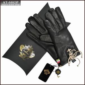 OROBIANCO オロビアンコ 手袋 レディース グローブ 羊革 ORL-1456 BLACK ブラック サイズ：7（20ｃｍ）｜at-shop
