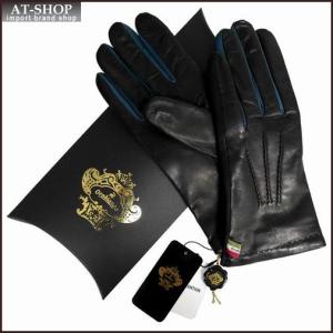 OROBIANCO オロビアンコ 手袋 メンズ グローブ 羊革 ORM-1406 BLACK ブラック サイズ：8.5（24ｃｍ）｜at-shop