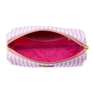 Prada プラダ ポーチ ギンガムチェック柄 1na693 2bfk F0028 Rosa Sagaretxe Net