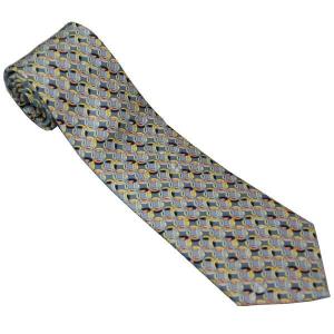 EMILIO PUCCI（エミリオプッチ） ネクタイ 8.5cm ブラウン×パープル系