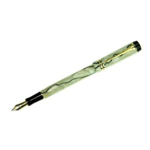 PARKER パーカー 万年筆 デュオフォールド パール&ブラック GT インター ペン先 M:中字　s1102113｜at-shop