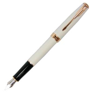 PARKER パーカー 万年筆 ソネットオリジナル パールPGT ペン先 F（細字）s11131122｜at-shop