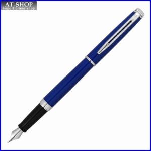 WATERMAN ウォーターマン 万年筆 メトロポリタンエッセンシャル ブルーCT ペン先 F:細字　S1904582｜at-shop