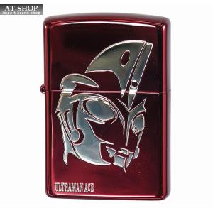 ジッポー ウルトラマンA エース ZIPPO ライター ウルトラマンシリーズ 両面加工 レッドイオン/シルバー 円谷プロ メンズ ギフト クリスマスプレゼント｜at-shop